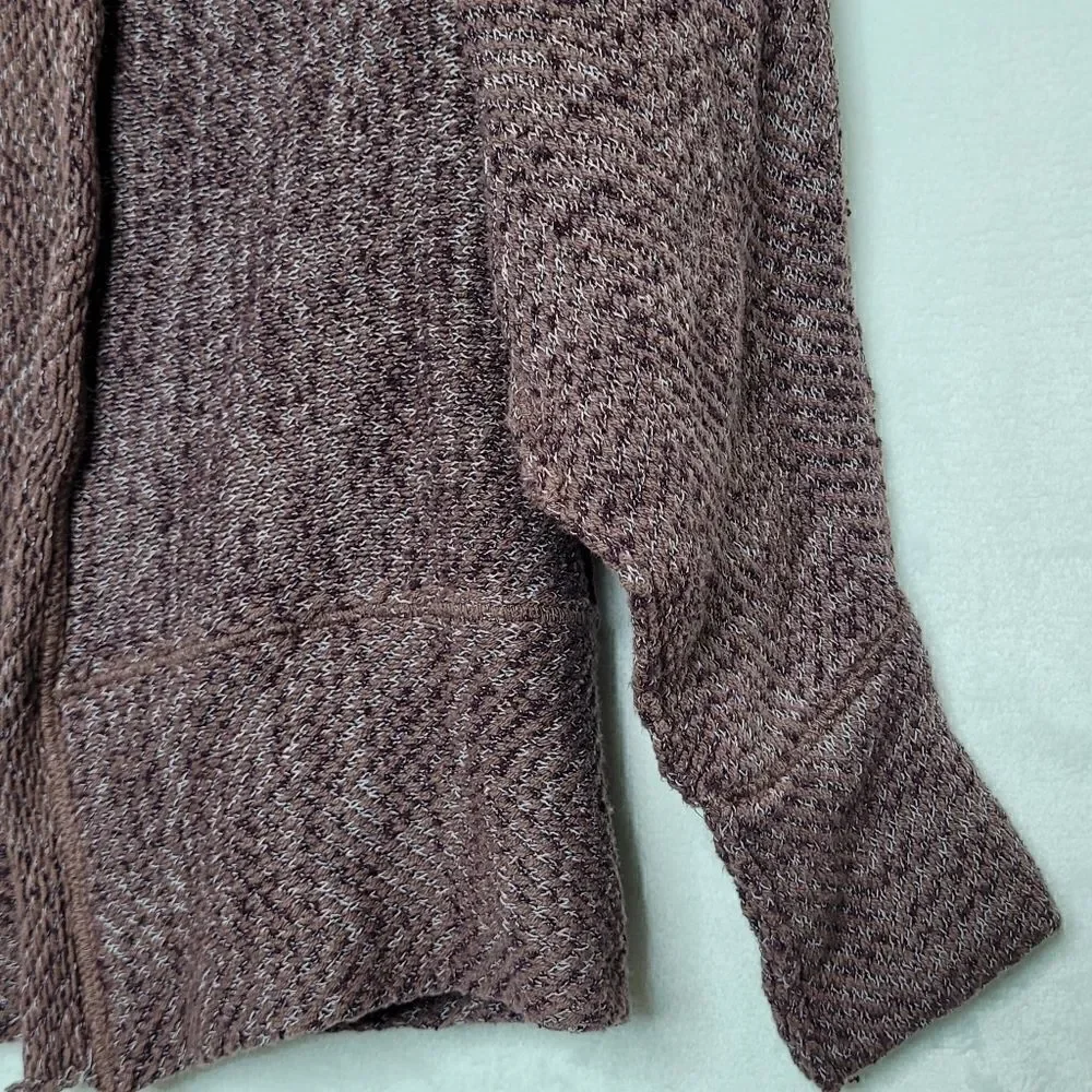 ‎Free People Mauve Knit Open Cardigan Size XS